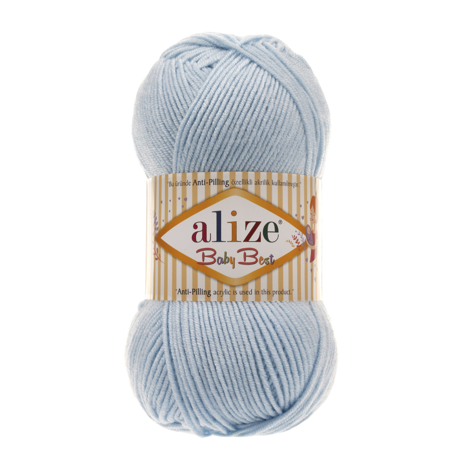 Пряжа Alize Baby Best 183