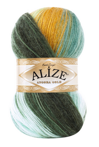 Пряжа Alize Angora Gold Batik 7098