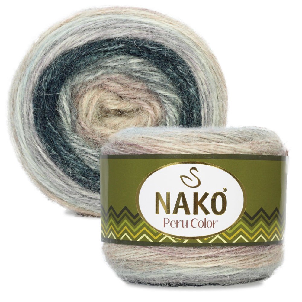 Пряжа Nako Peru Color 32417