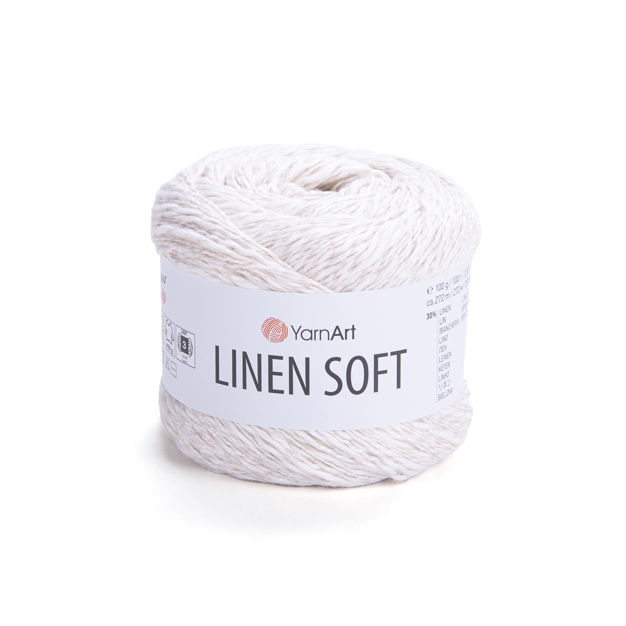 Пряжа YarnArt Linen Soft 7301
