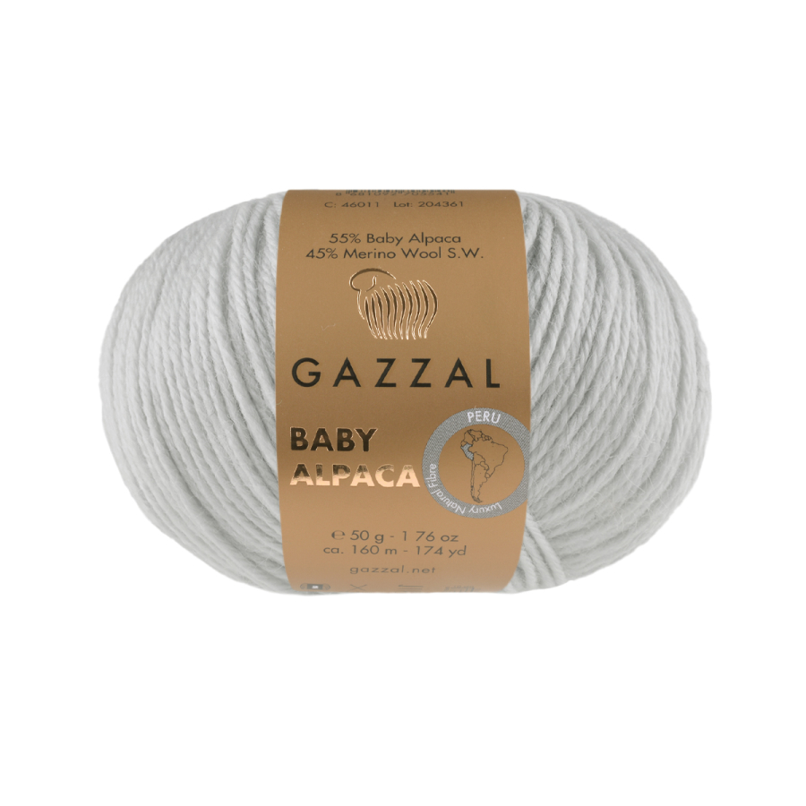 Пряжа Gazzal Baby Alpaca 46021