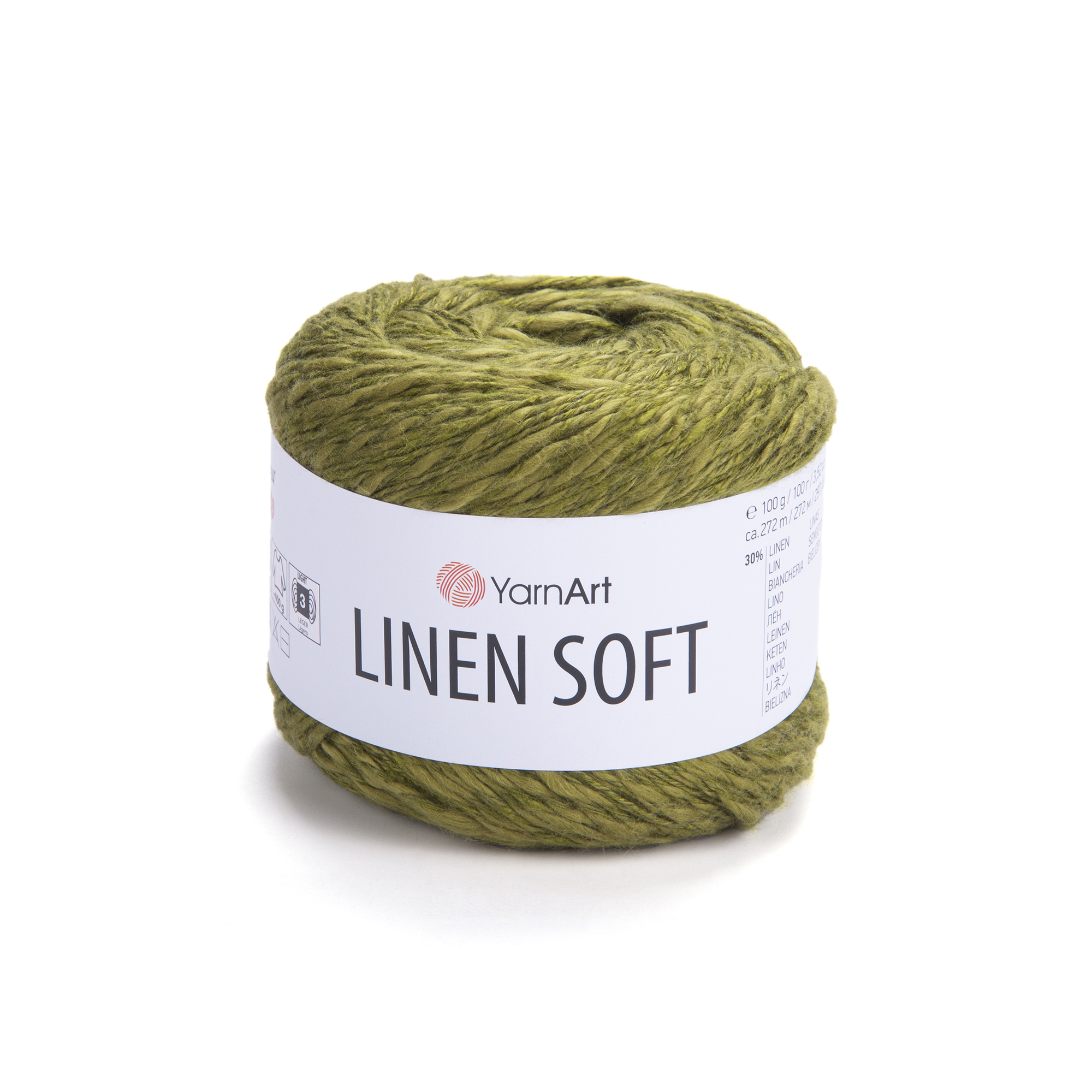 Пряжа YarnArt Linen Soft 7314