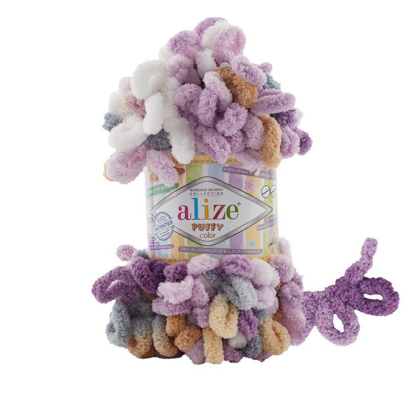 Пряжа Alize Puffy Color 6522