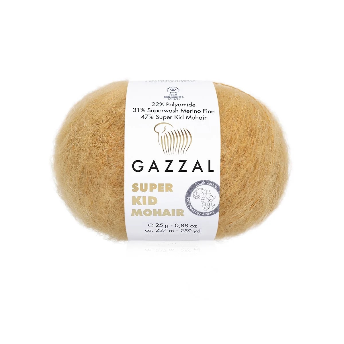 Пряжа Gazzal Super Kid Mohair 64423