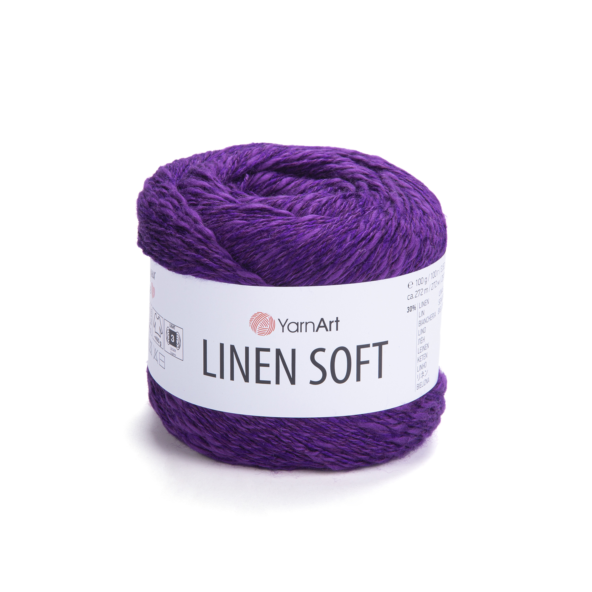 Пряжа YarnArt Linen Soft 7324