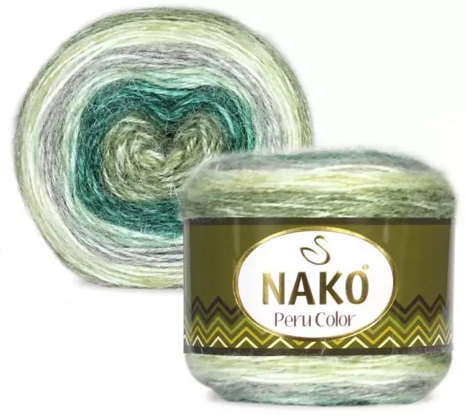 Пряжа Nako Peru Color 32418