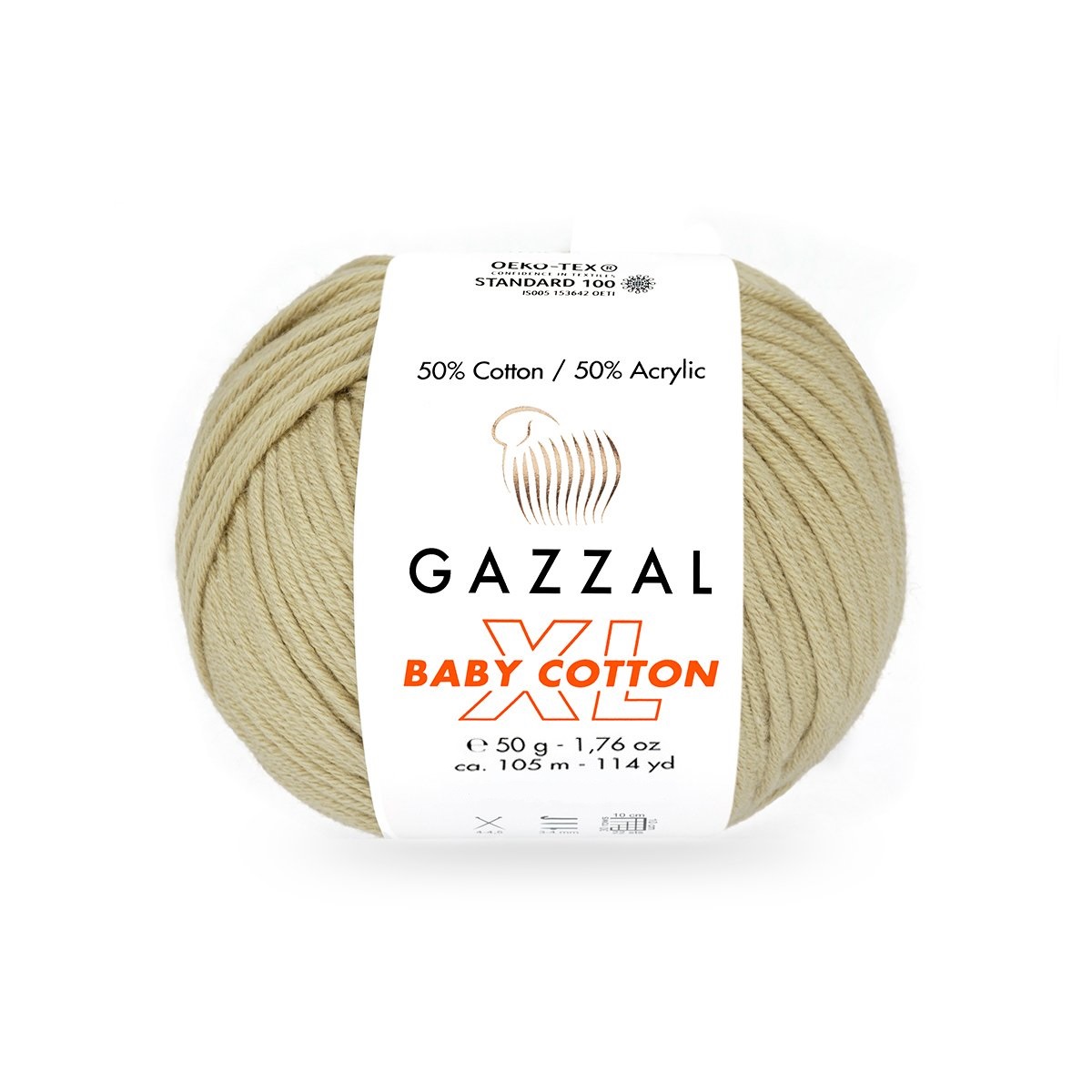 Пряжа Gazzal BabyCotton XL 3464