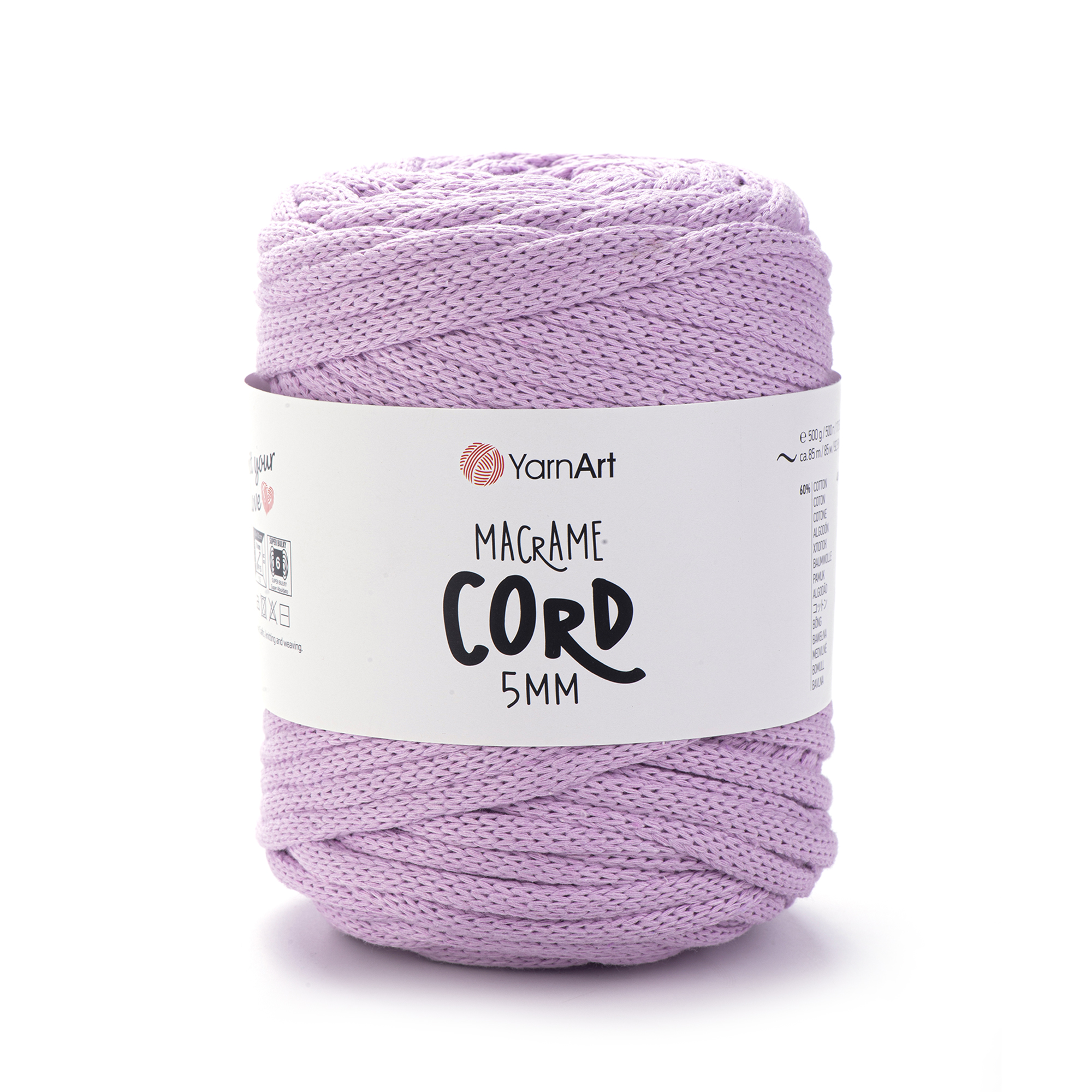 Пряжа YarnArt Macrame Cord 5mm 765