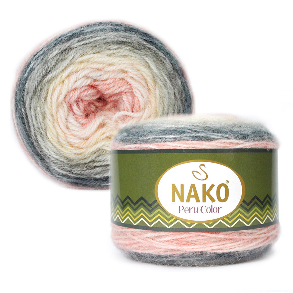 Пряжа Nako Peru Color 32183