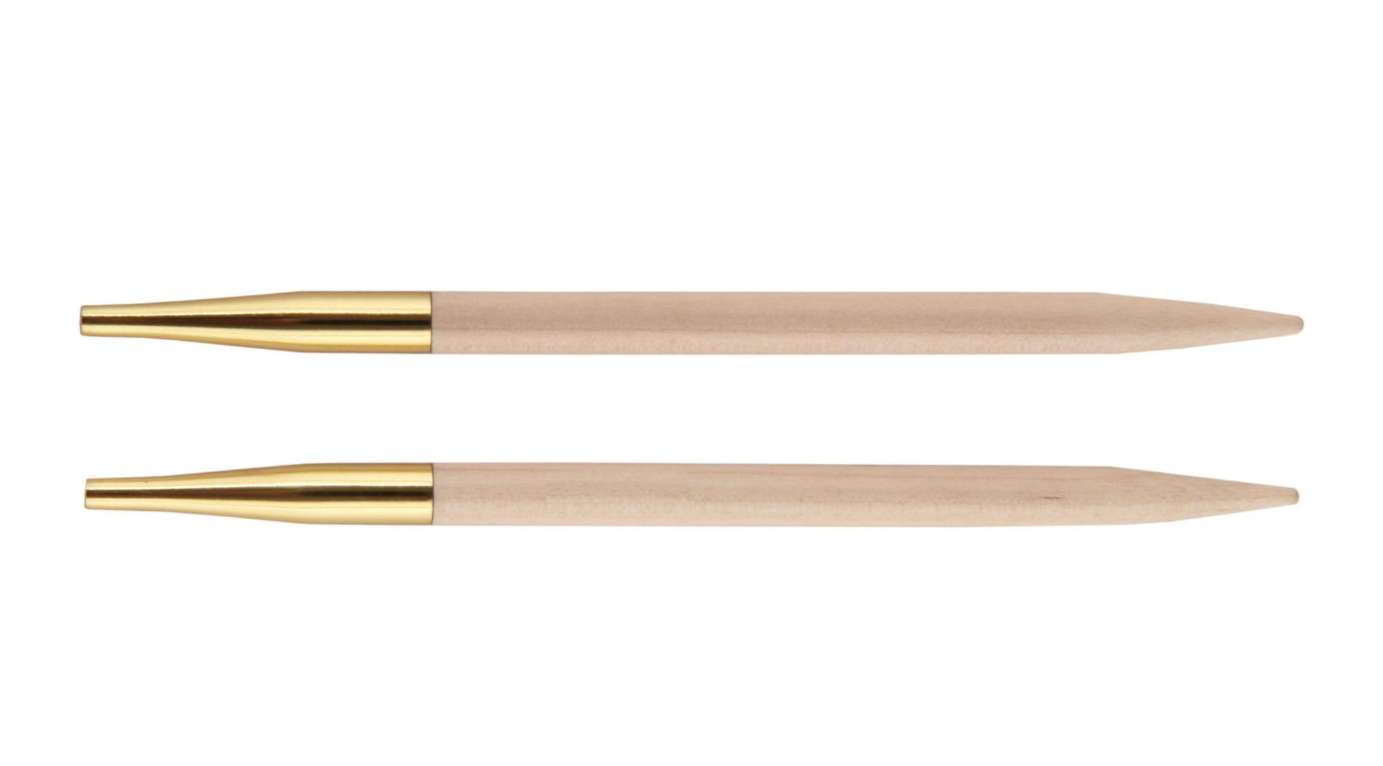 Спиці знімні короткі 3,5мм basix Birch Wood KnitPro 35653