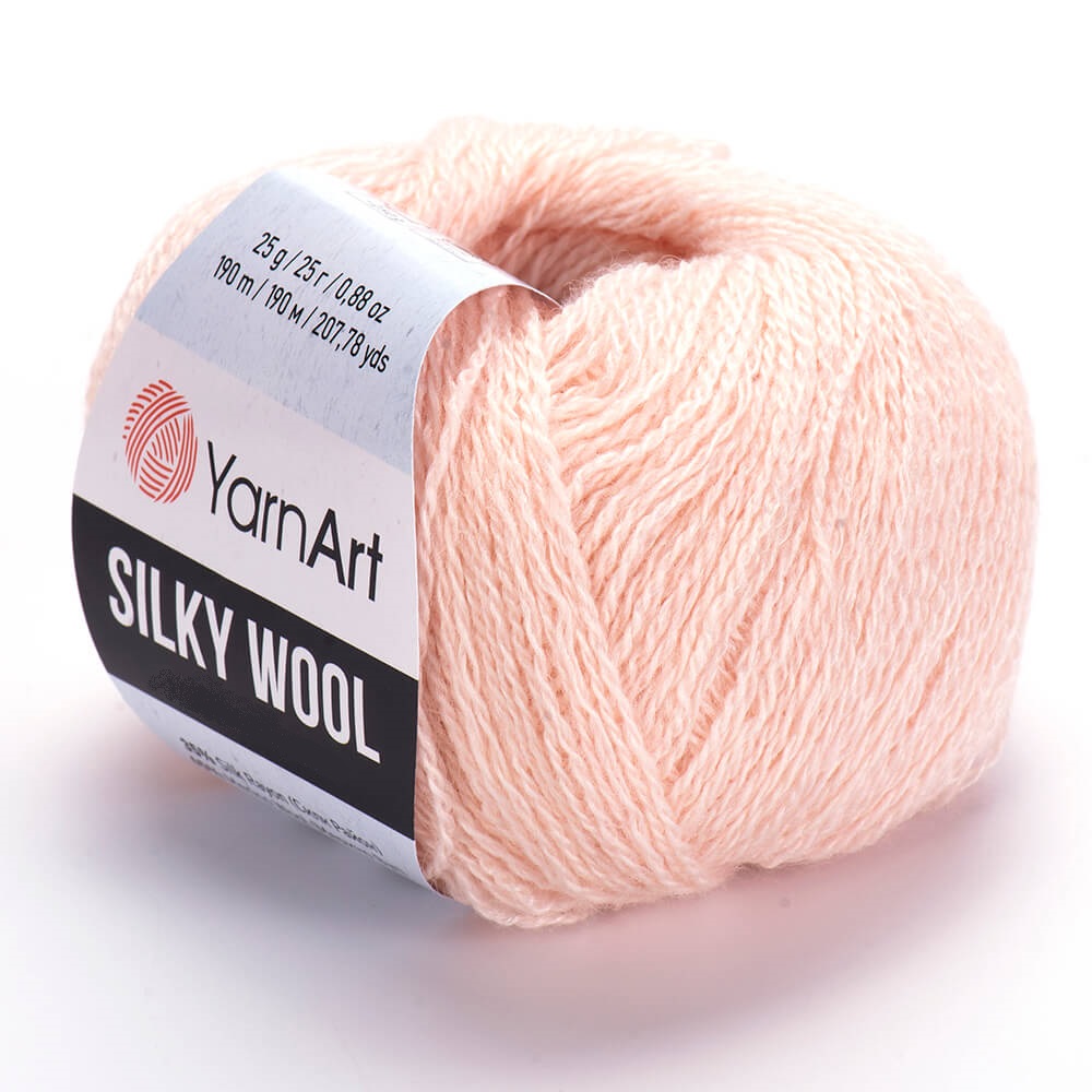 Пряжа YarnArt Silky Wool 341