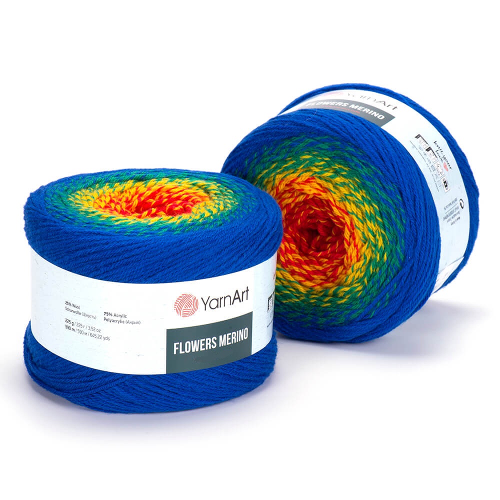 Пряжа YarnArt Flowers Merino 535