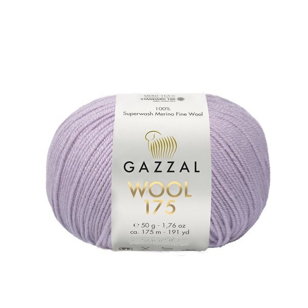 Пряжа Gazzal Wool 175 350