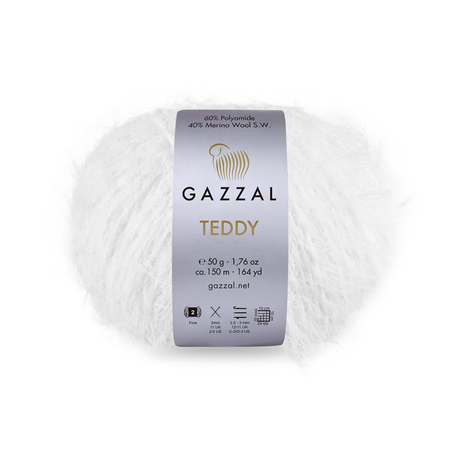 Пряжа Gazzal Teddy 6530