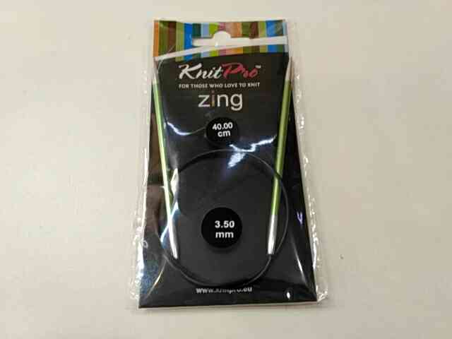 Спиці кругові 2,5мм 40см Zing KnitPro 47063