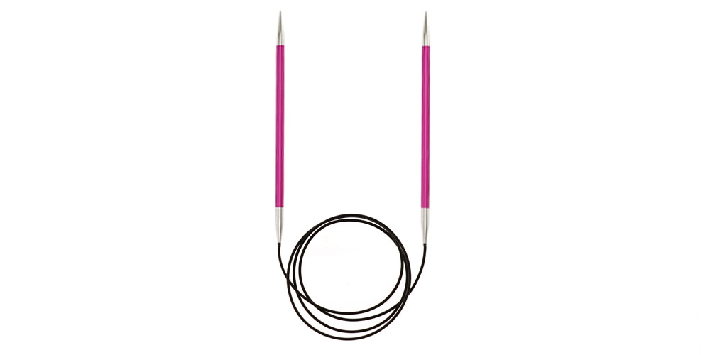 Спиці кругові 5мм 40см Zing KnitPro 47071