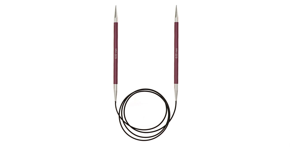 Спиці кругові 6мм 40см Zing KnitPro 47073