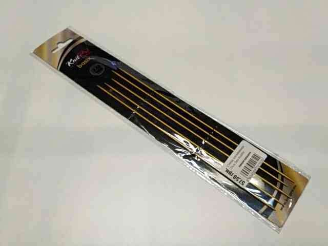 Спицы носочные 2мм 20см Basix Aluminium KnitPro 45111