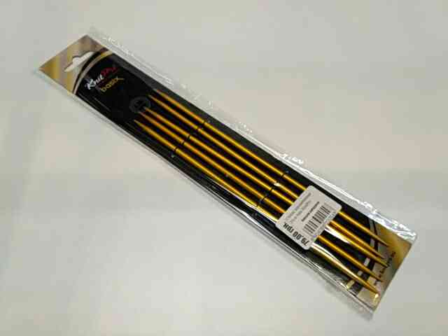 Спицы носочные 4мм 20см Basix Aluminium KnitPro 45115