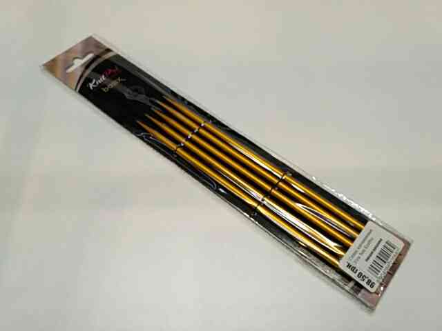 Спицы носочные 5мм 20см Basix Aluminium KnitPro 45117