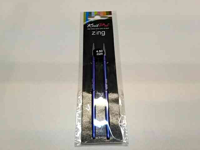 Спицы съемные 4,5мм Zing KnitPro 47504