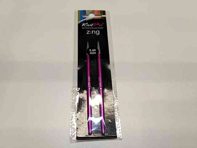 Спицы съемные 5мм Zing KnitPro 47505