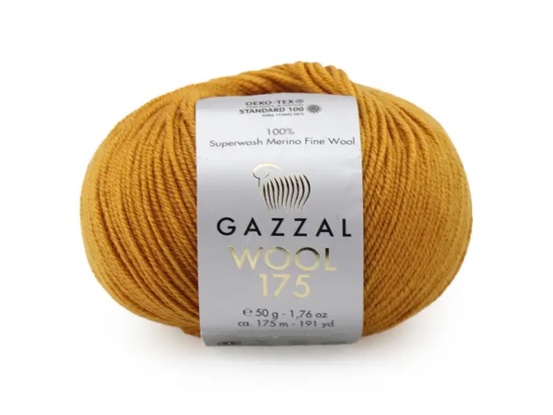 Пряжа Gazzal Wool 175 314