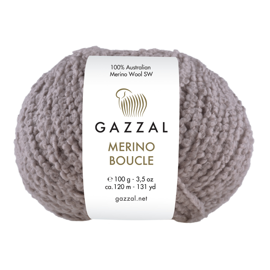 Пряжа Gazzal Merino Boucle 3762