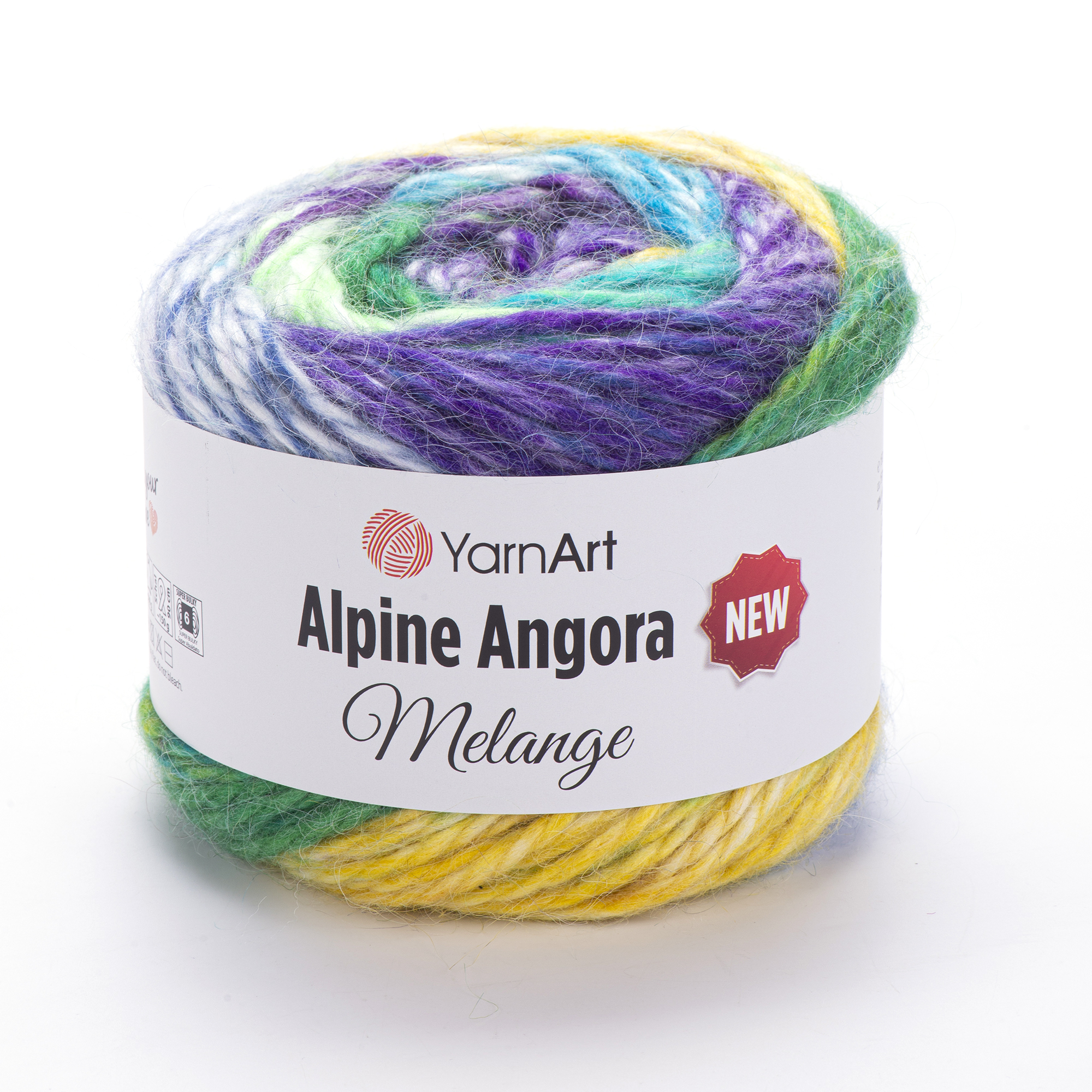 Пряжа YarnArt Alpine Angora Melange New 6406