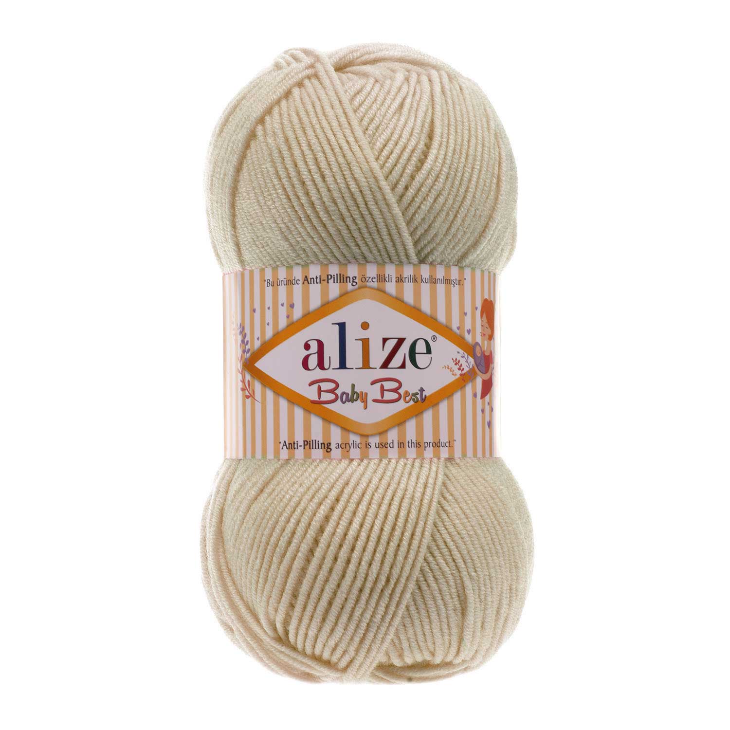 Пряжа Alize Baby Best 599