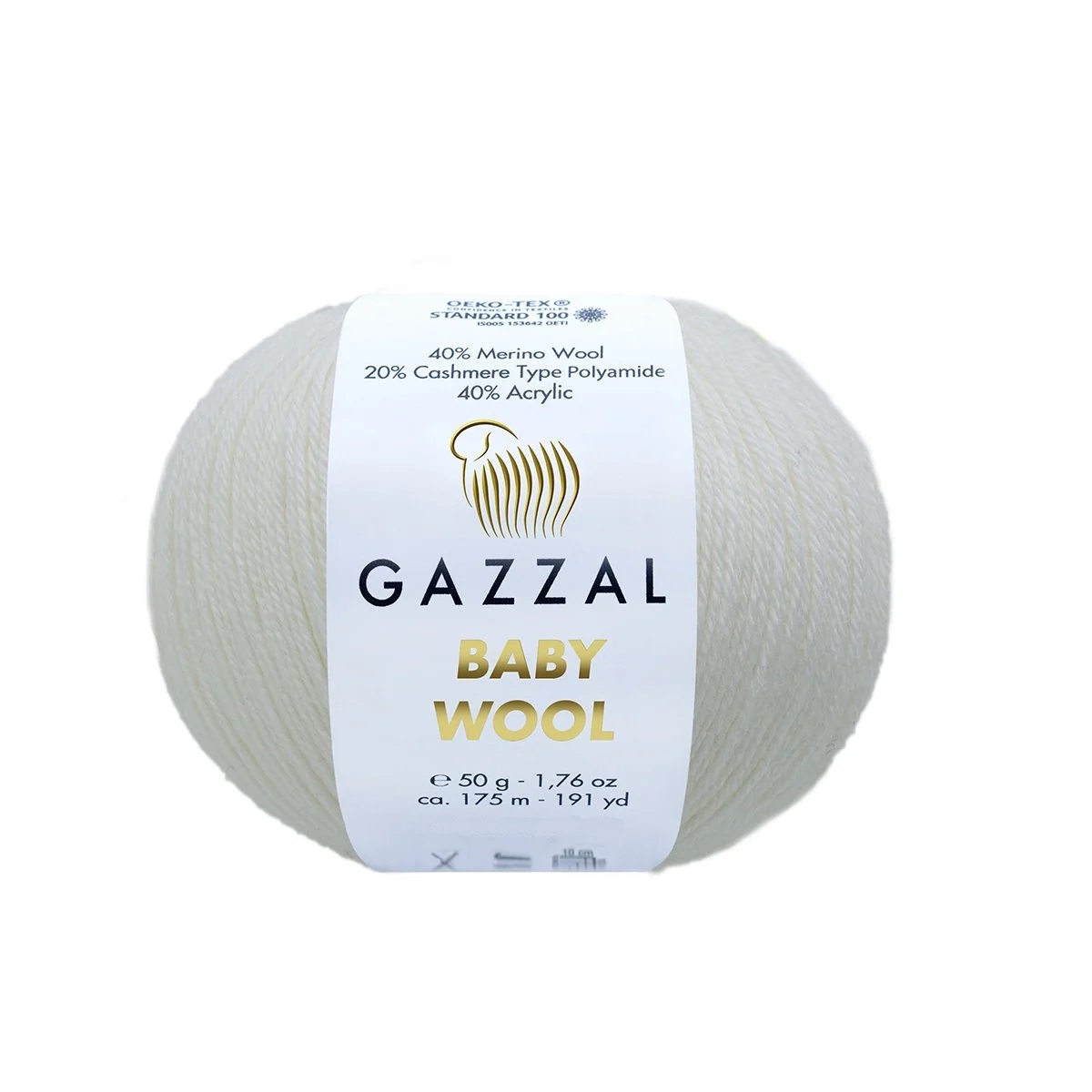 Пряжа Gazzal Baby Wool 801