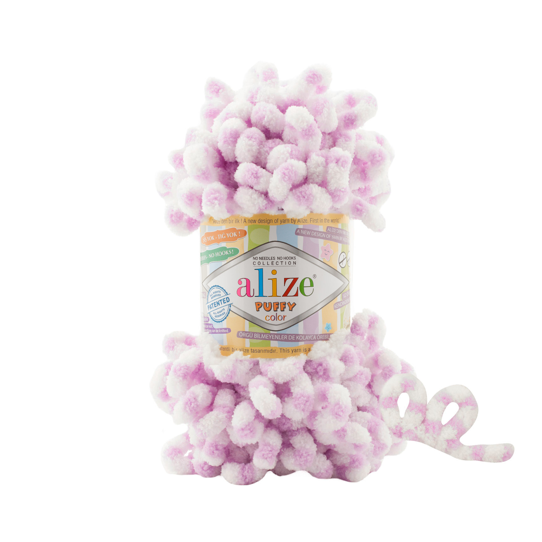 Пряжа Alize Puffy Color 6458