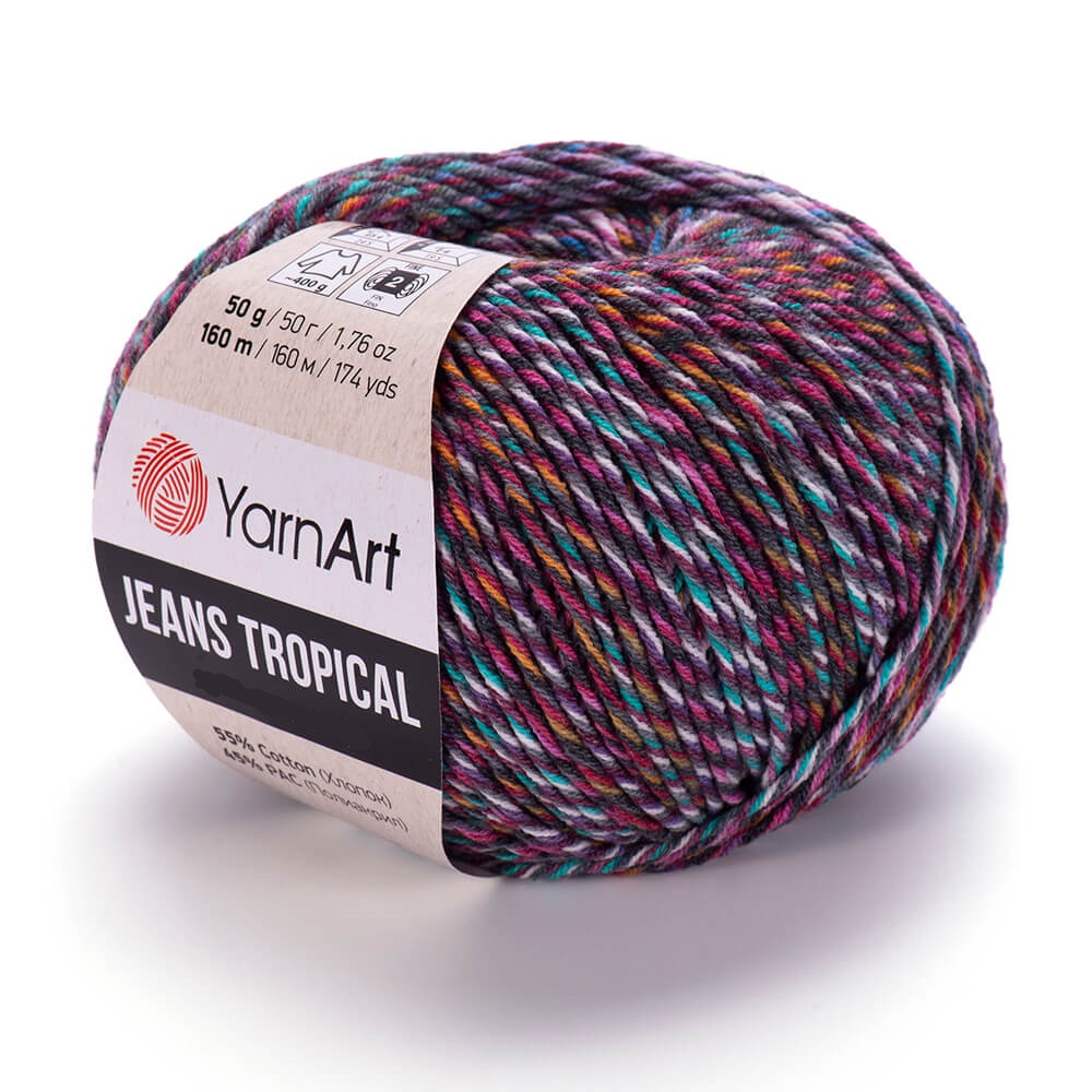 Пряжа YarnArt Jeans Tropical 620