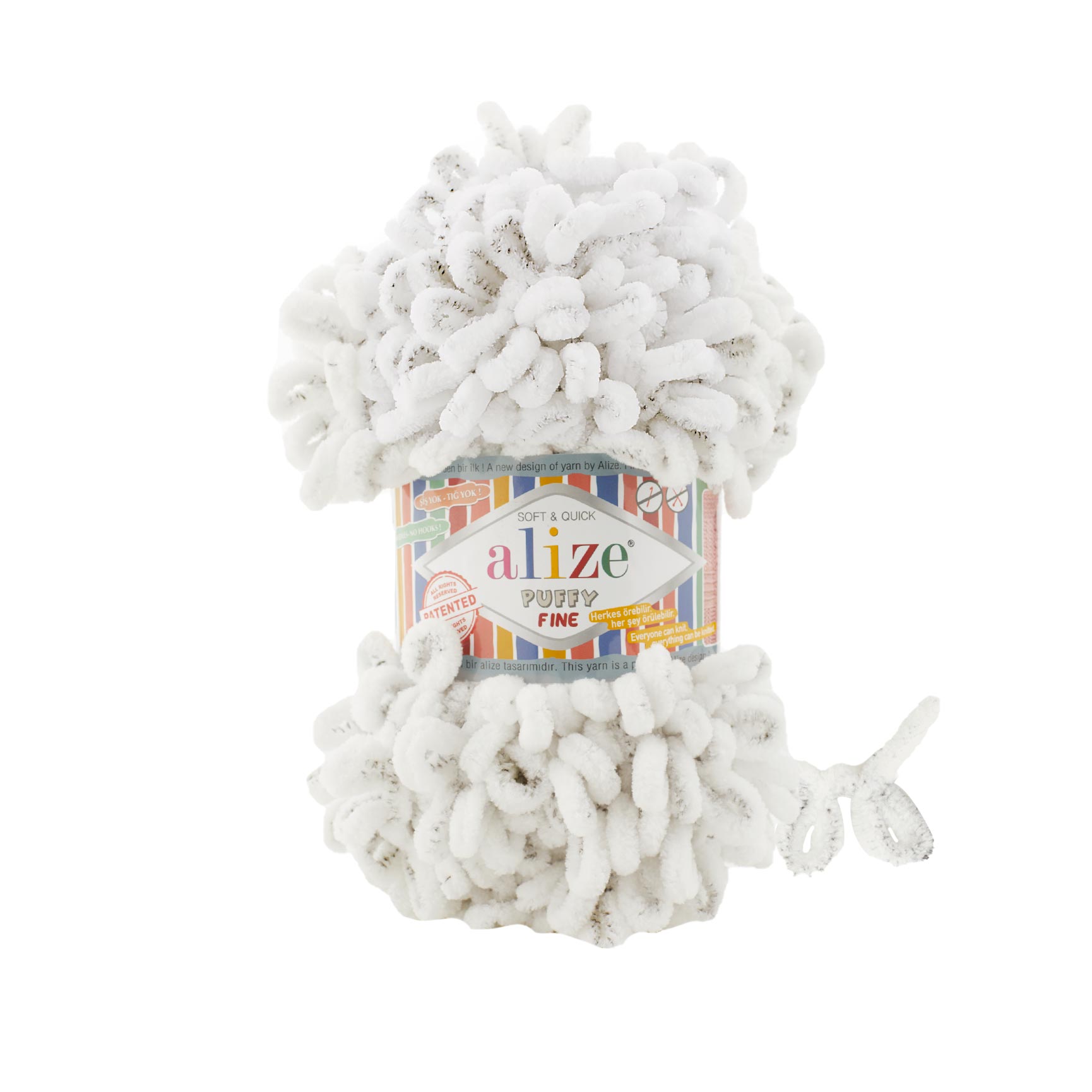 Пряжа Alize Puffy Fine 686