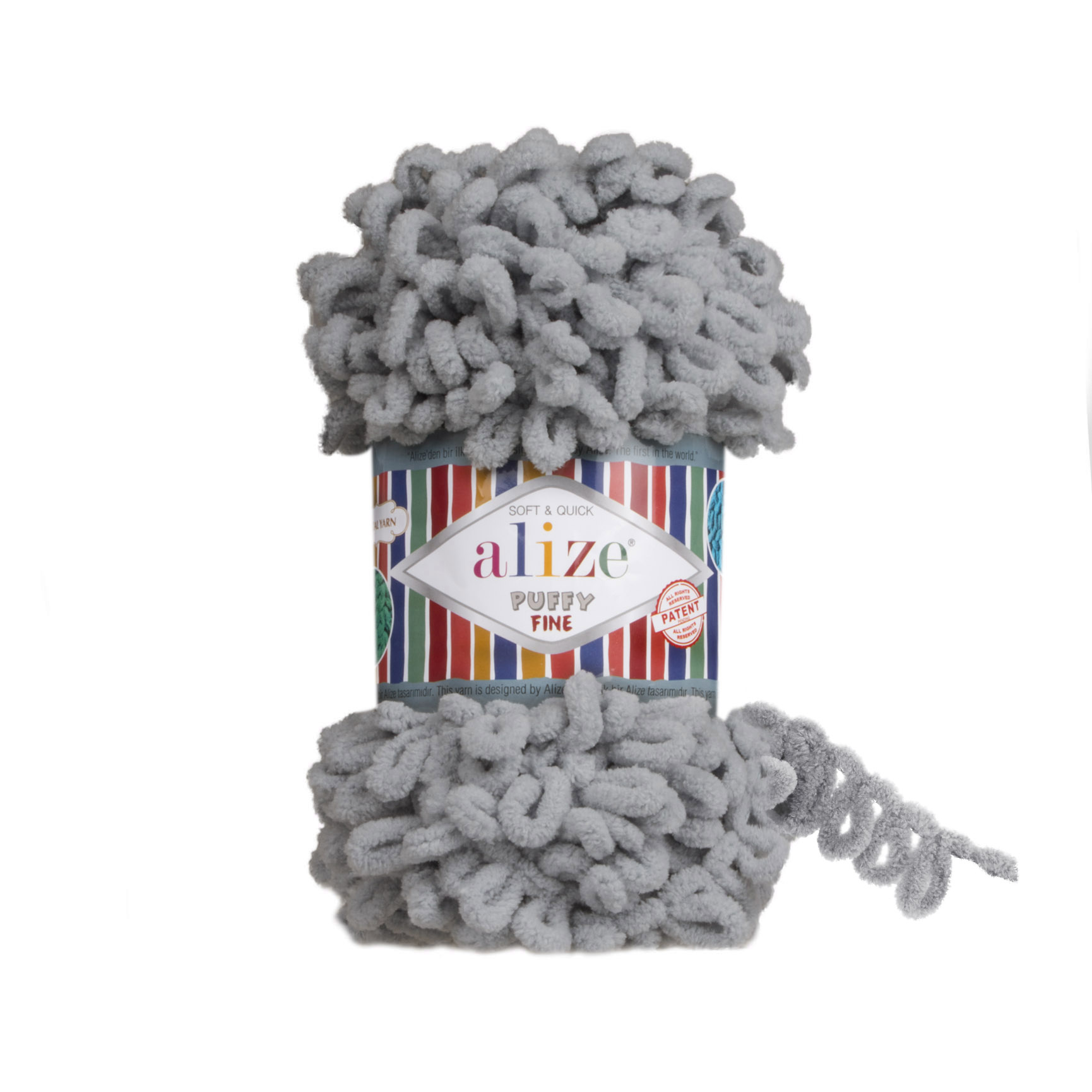 Пряжа Alize Puffy Fine 343