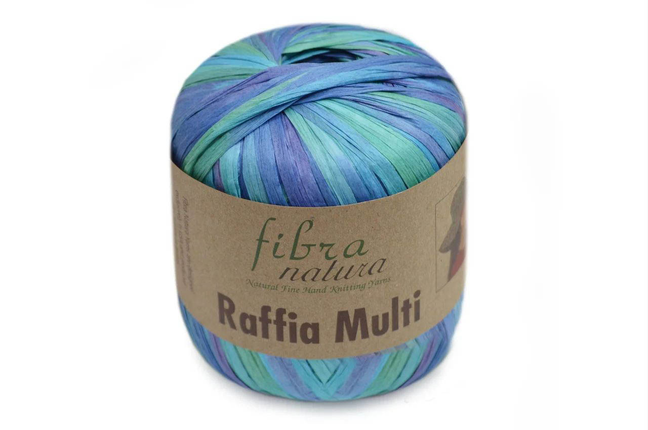 Пряжа FibraNatura Raffia Multi 117-11