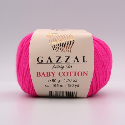 Пряжа Gazzal BabyCotton 3461