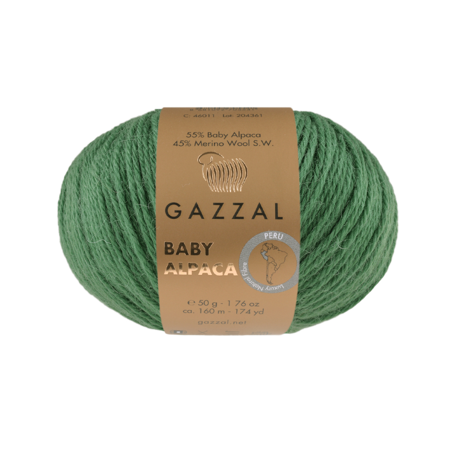 Пряжа Gazzal Baby Alpaca 46034