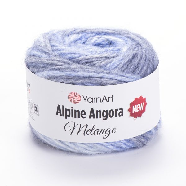 Пряжа YarnArt Alpine Angora Melange New 6401