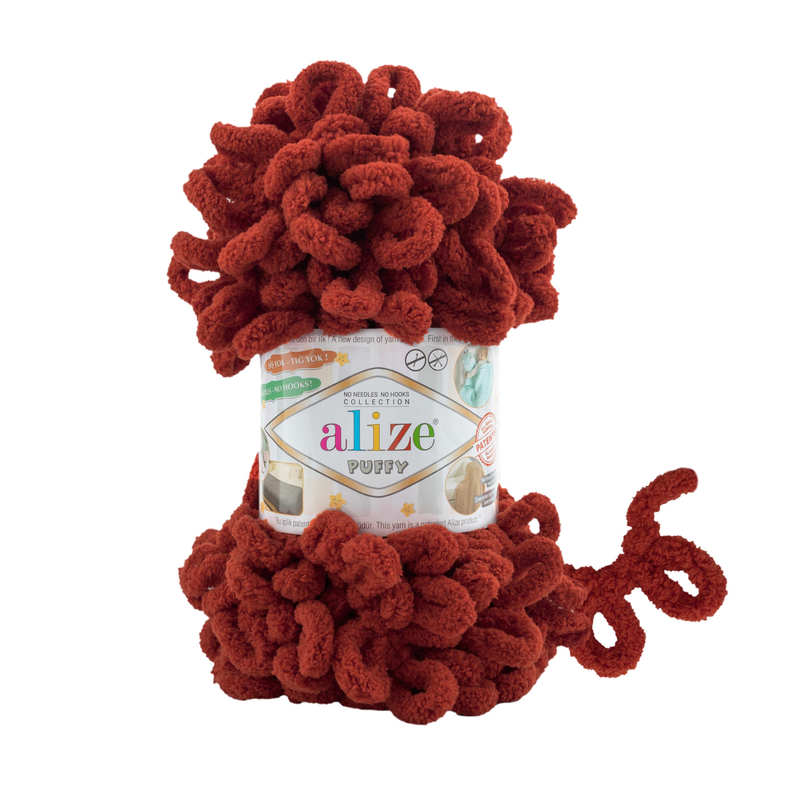 Пряжа Alize Puffy 641