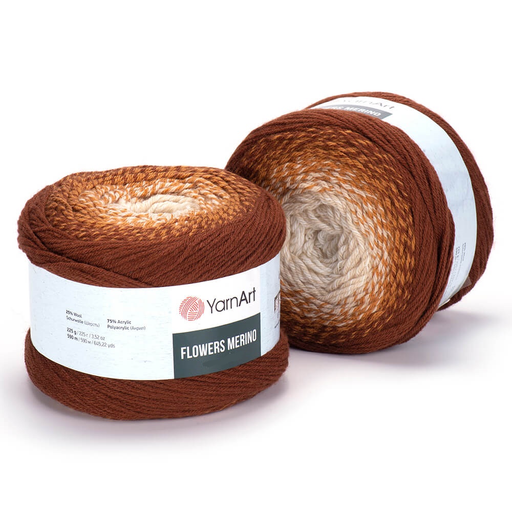 Пряжа YarnArt Flowers Merino 537