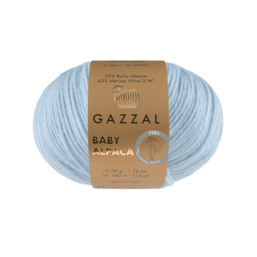 Пряжа Gazzal Baby Alpaca 46023
