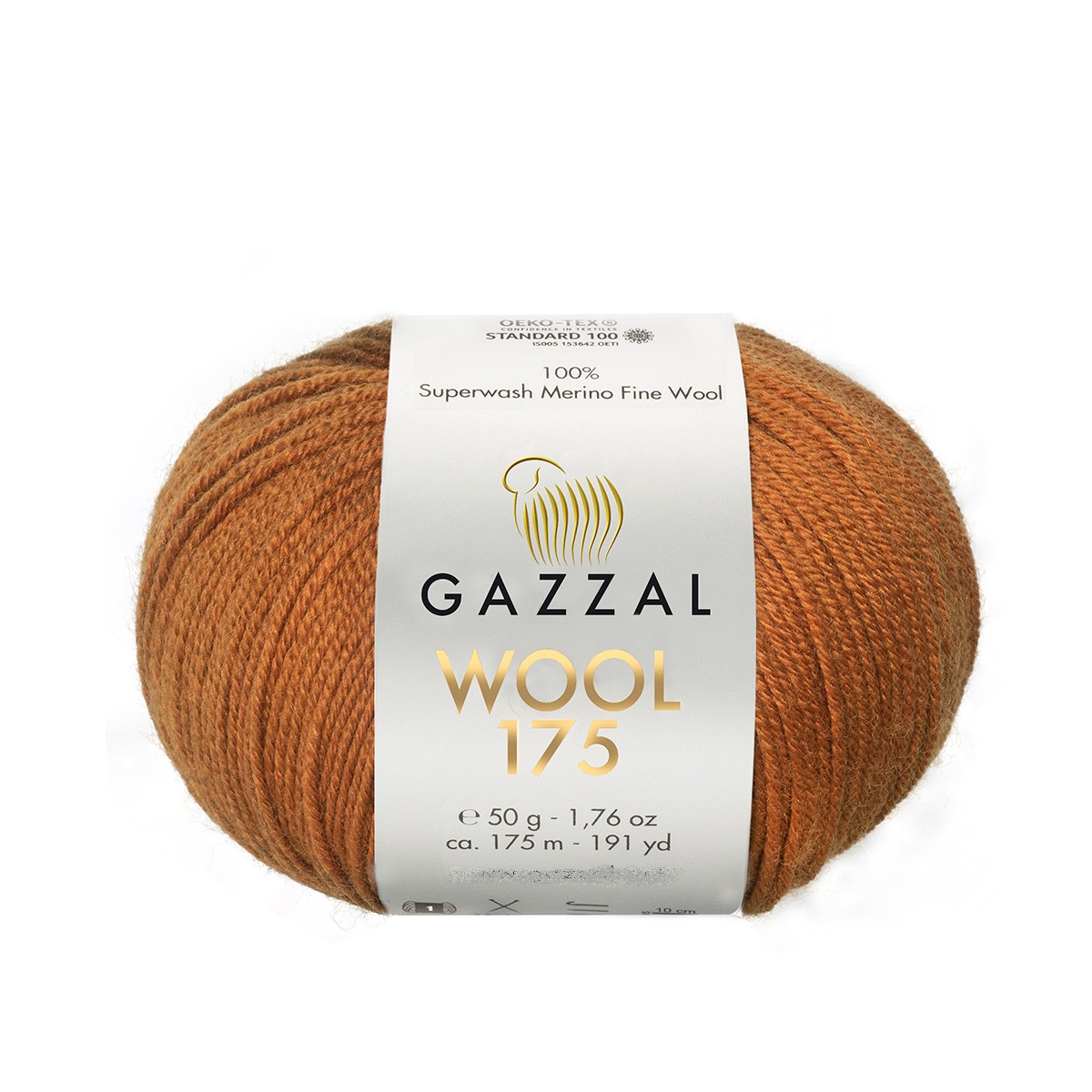 Пряжа Gazzal Wool 175 315