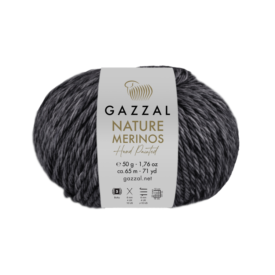 Пряжа Gazzal Nature Merinos 8321