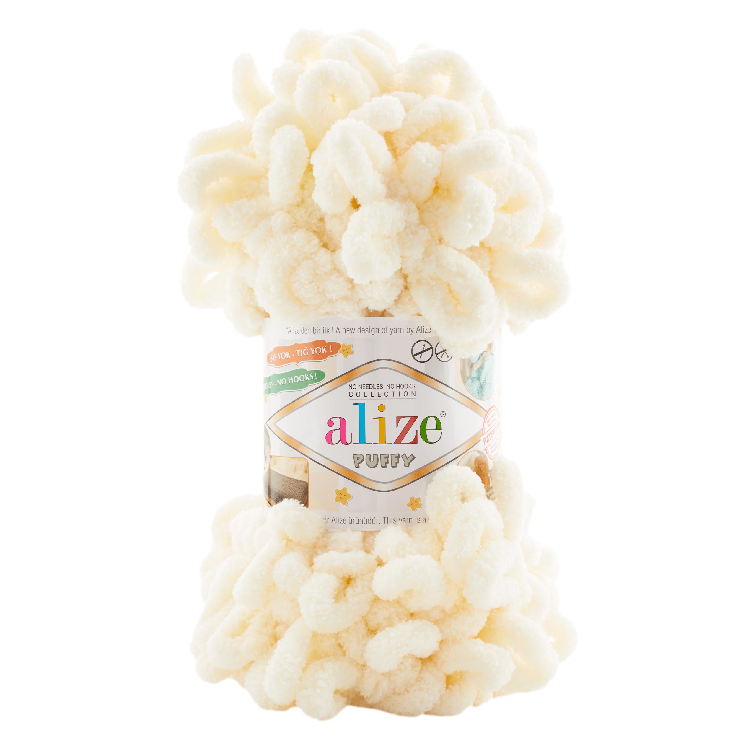 Пряжа Alize Puffy 01
