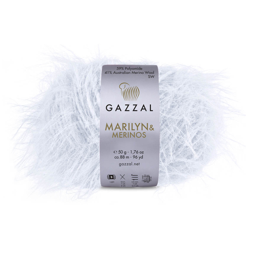 Пряжа Gazzal Marilyn&Merinos 8252