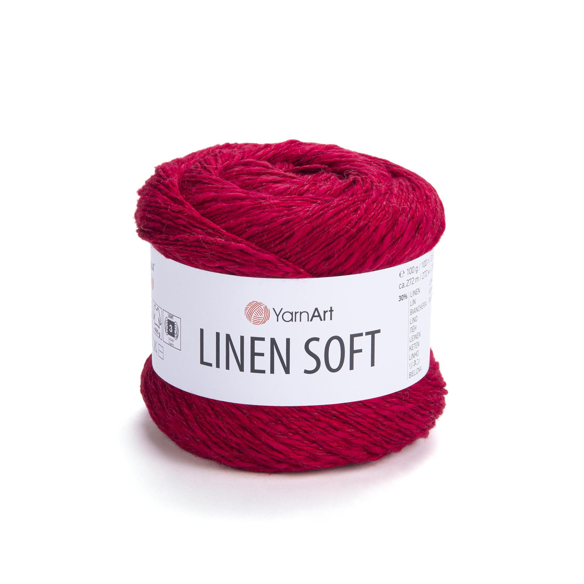 Пряжа YarnArt Linen Soft 7323