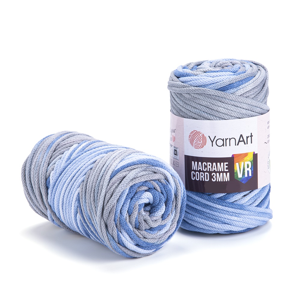 Пряжа YarnArt Macrame Cord 3mm VR 916