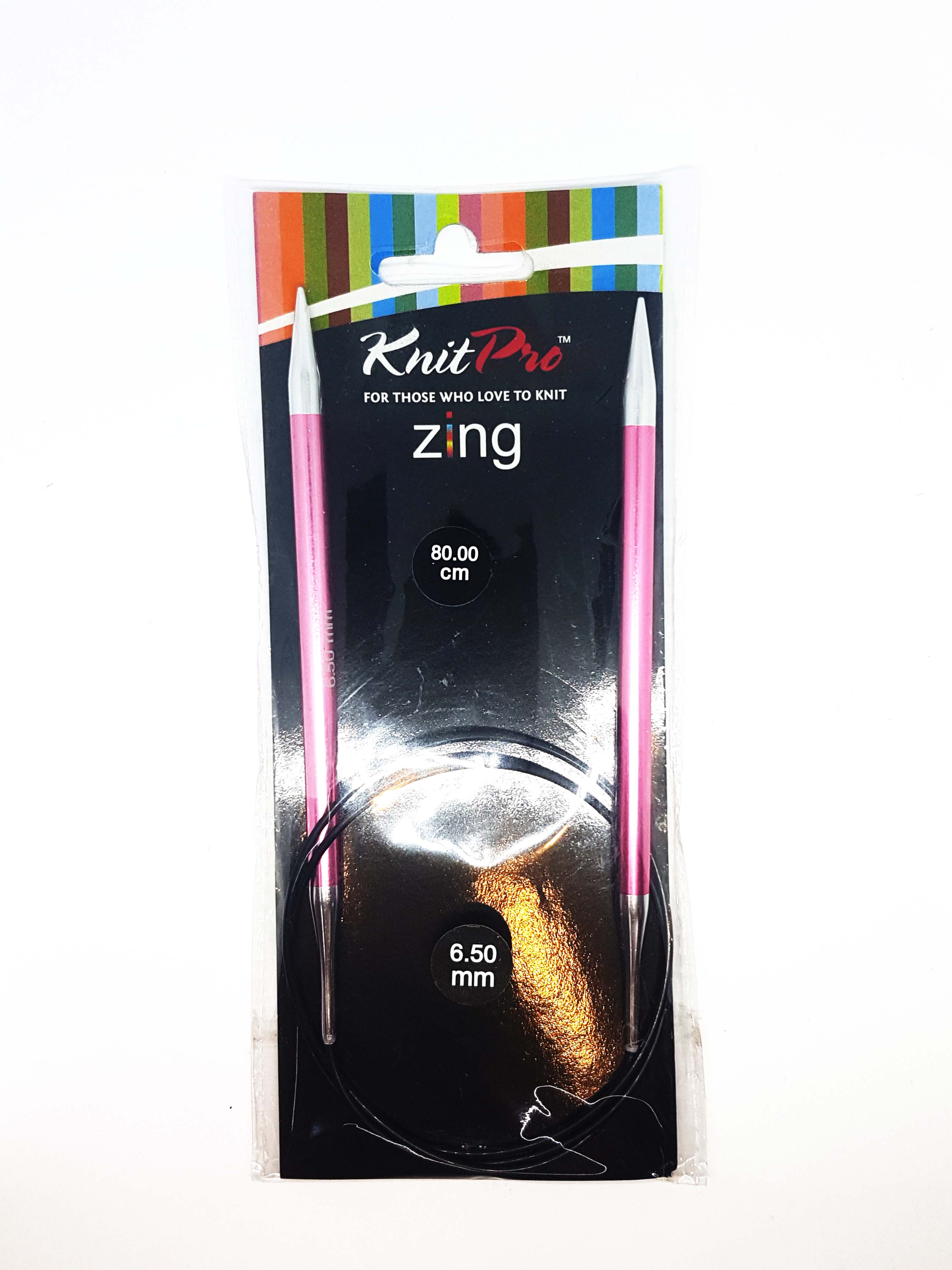 Спиці кругові 6мм 60см Zing KnitPro 47103