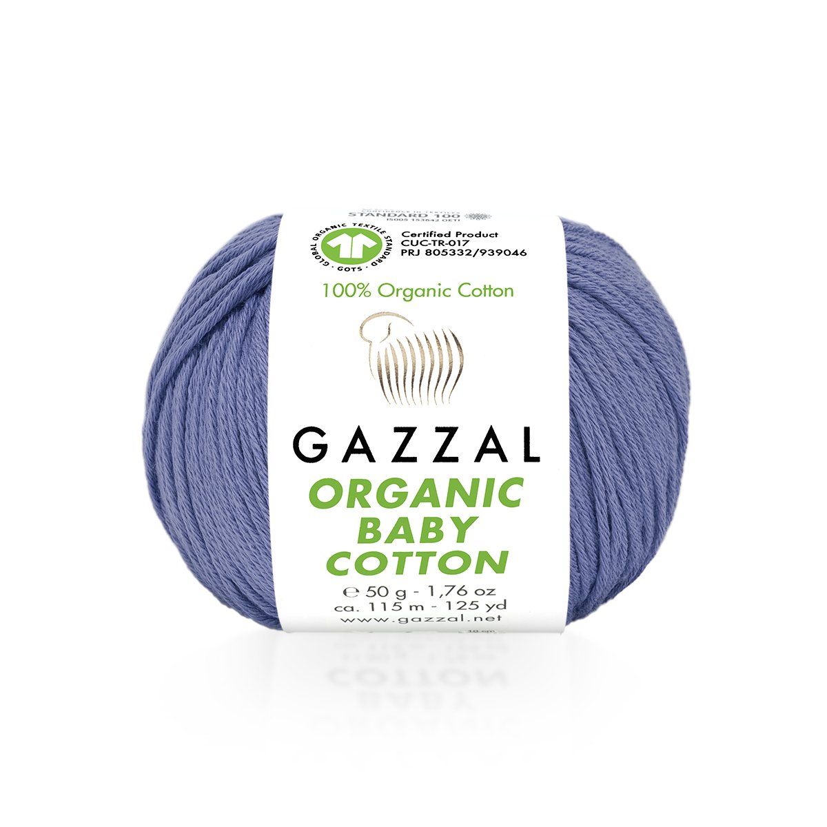 Пряжа Gazzal Organic Baby Cotton 428